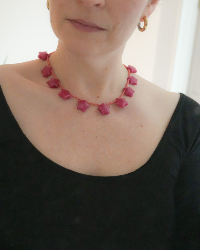 RUBY STAR COLLAR