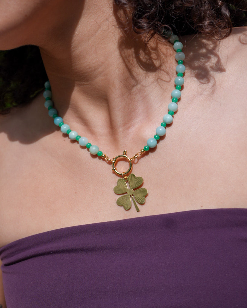 AMAZONITE CLOVER