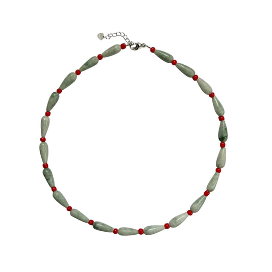 AMAZONITE TEARDROP DUO
