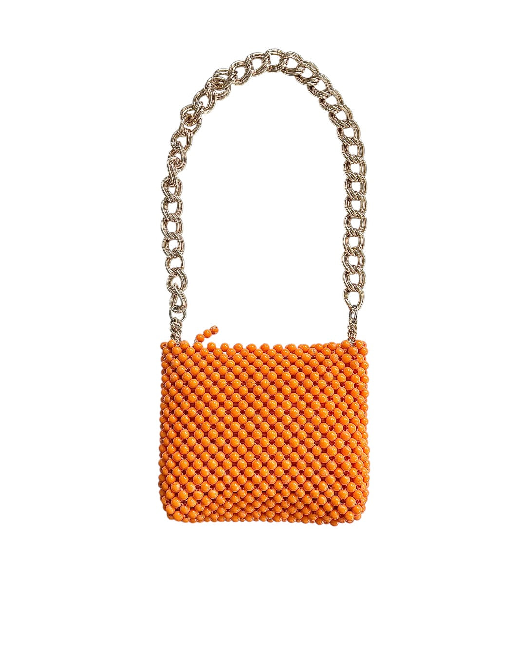 60s ORANGE SHOULDER BAG