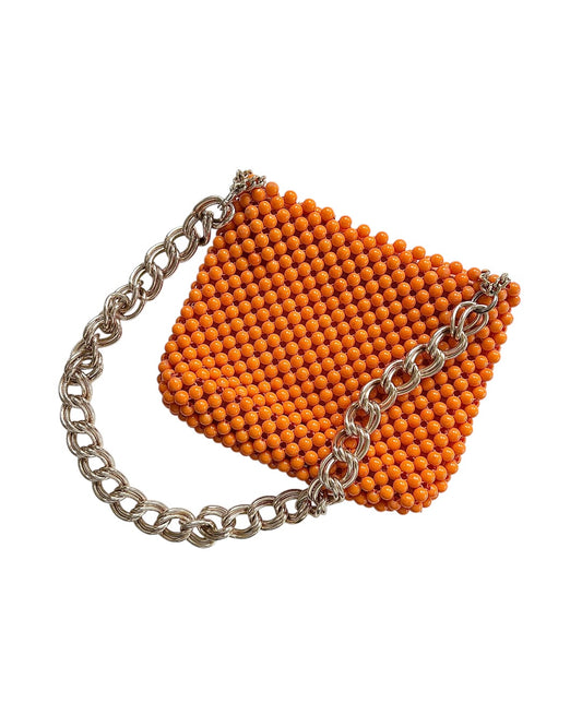 60s ORANGE SHOULDER BAG