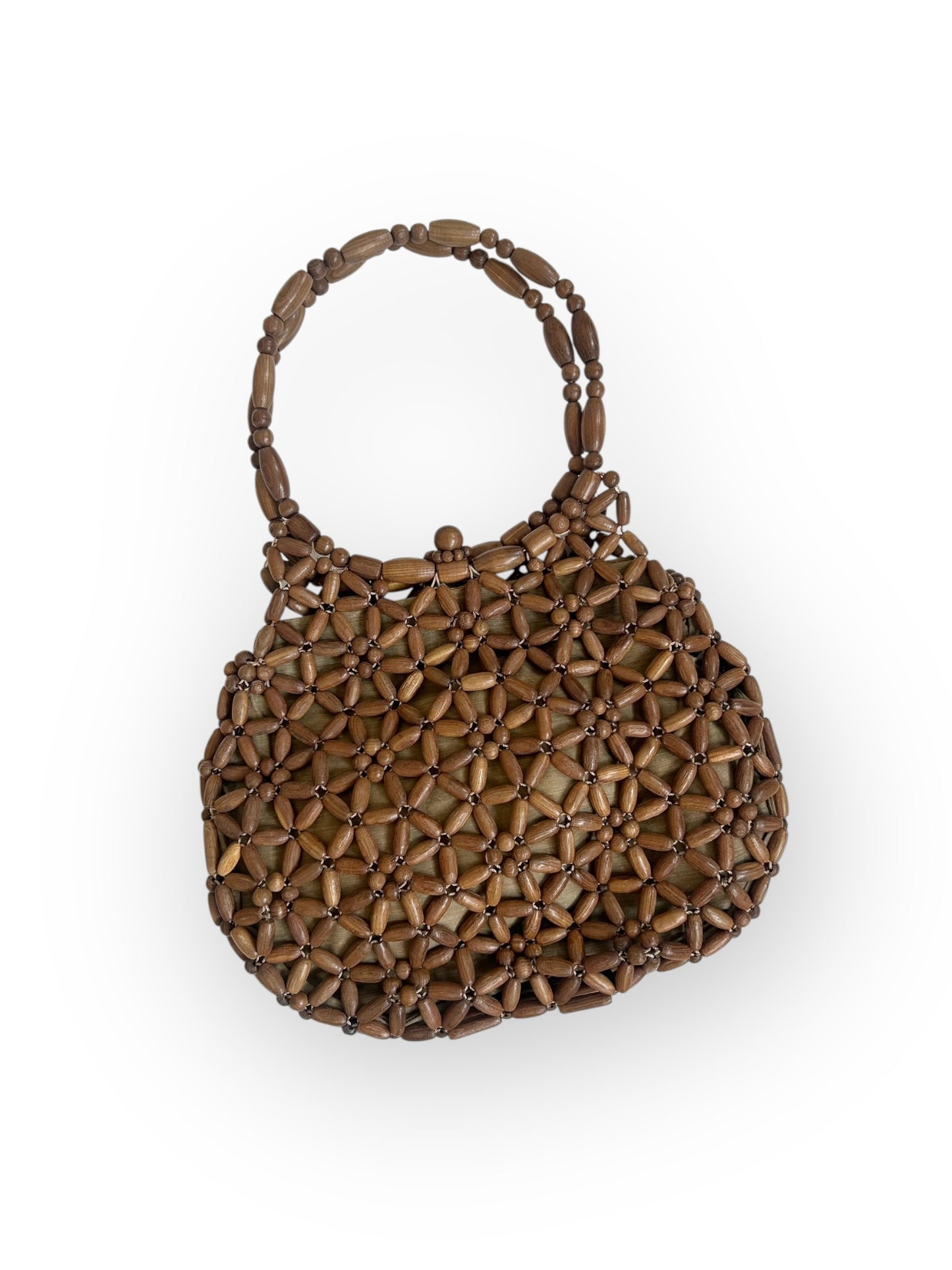 60s WOODEN BAG