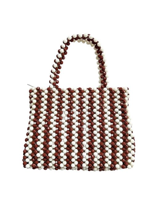 60s STRIPED HANDBAG